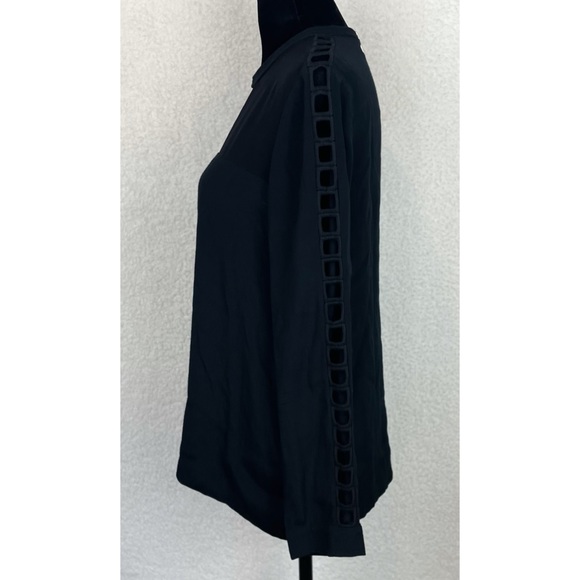 IRO • Black Ashty Long Sleeve Blouse - Picture 7 of 16